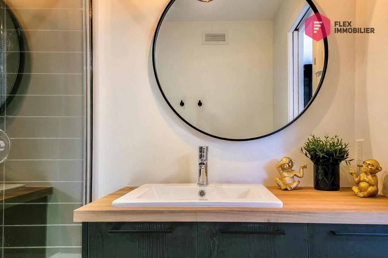 Le Blanc Bouleau De Portneuf / Private Hot Tub Villa Pont-Rouge Екстериор снимка