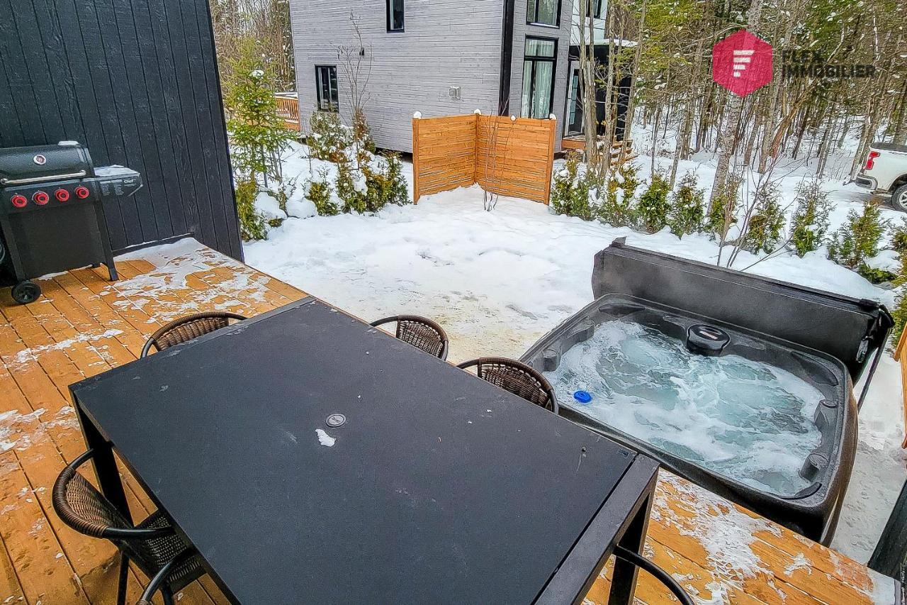 Le Blanc Bouleau De Portneuf / Private Hot Tub Villa Pont-Rouge Екстериор снимка