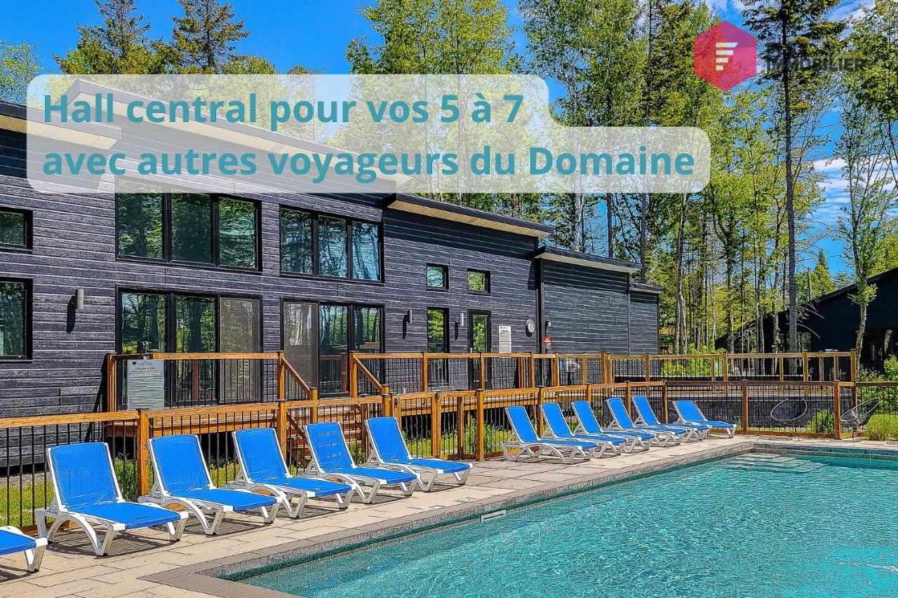 Le Blanc Bouleau De Portneuf / Private Hot Tub Villa Pont-Rouge Екстериор снимка