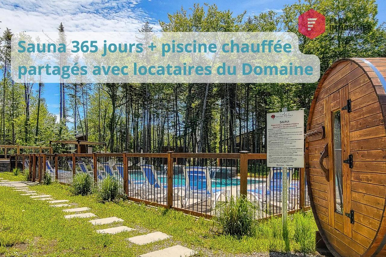 Le Blanc Bouleau De Portneuf / Private Hot Tub Villa Pont-Rouge Екстериор снимка